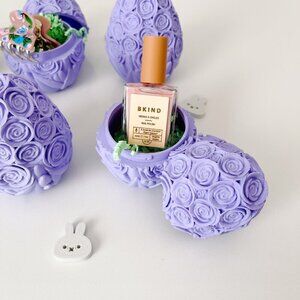 Rose-Covered Easter Eggs – Handcrafted Party Favors, Spring Decor, Wedding Gifts